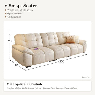 2.8m 4+ Seater