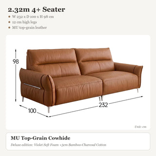 2.32m 4+ Seater