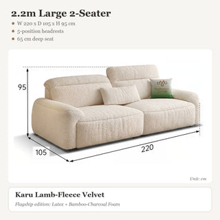 2.2m Large 2-Seater