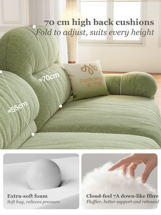 70 cm high back cushions