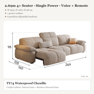 2.69m 4+ Seater · Single Power · Voice + Remote