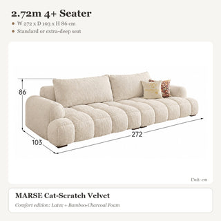 2.72m 4+ Seater