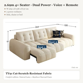 2.69m 4+ Seater · Dual Power · Voice + Remote