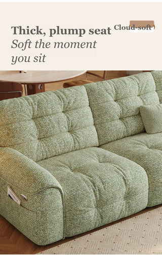 Thick, plump seat