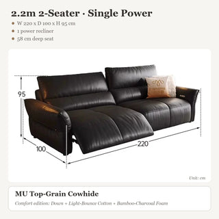 2.2m 2-Seater · Single Power