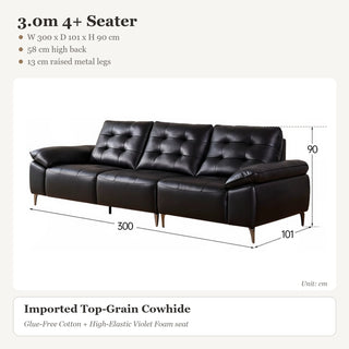 3.0m 4+ Seater
