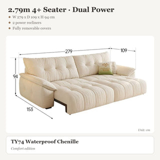 2.79m 4+ Seater · Dual Power