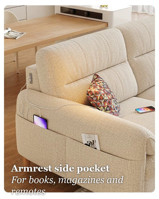 Armrest side pocket
