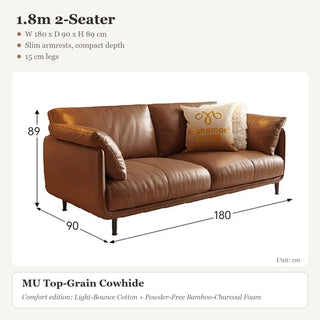 1.8m 2-Seater