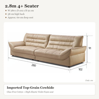 2.8m 4+ Seater