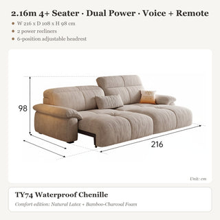 2.16m 4+ Seater · Dual Power · Voice + Remote