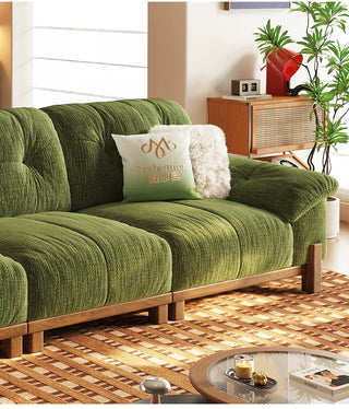 Plump, tufted seats
