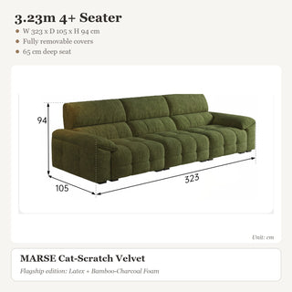 3.23m 4+ Seater