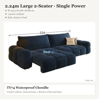 2.24m Large 2-Seater · Single Power