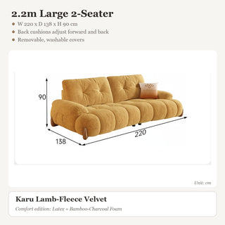 2.2m Large 2-Seater