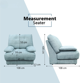 Brynnor Fabric Adjustable Armrest Sofa by Esteller