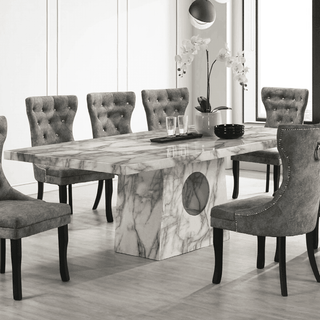 Rigur Marble Dining Table (210cm)