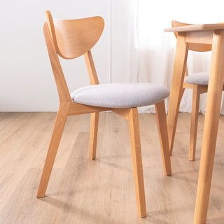 Leighton Black Faux Leather Wooden Dining Chair