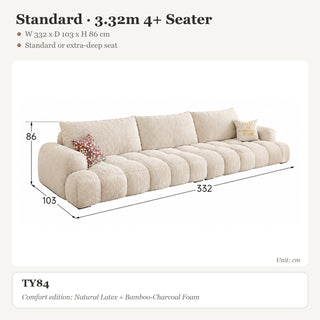 Standard · 3.32m 4+ Seater