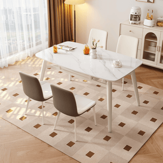 Verilon White Extendable Dining Set by Esteller