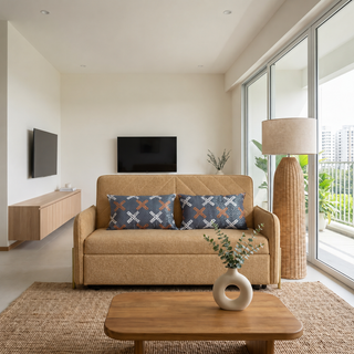 Soravia Fabric Sofa Bed