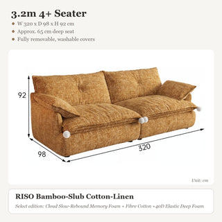 3.2m 4+ Seater