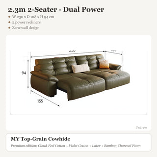2.3m 2-Seater · Dual Power