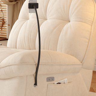 Gillian Fabric Recliner Armchair Sofa by Esteller