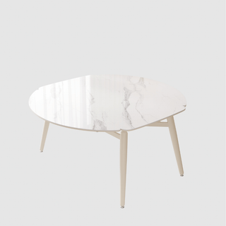 Verilon White Extendable Dining Set by Esteller