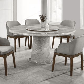 Kerra Round Marble Dining Table (135cm)