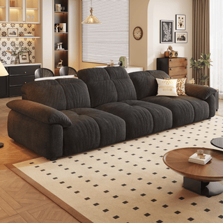 Wriggs Fabric Electric Sofa Bed by Esteller (Water Repellent & App + Remote Control)