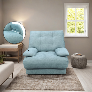 Brynnor Fabric Adjustable Armrest Sofa by Esteller