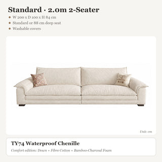 Standard · 2.0m 2-Seater
