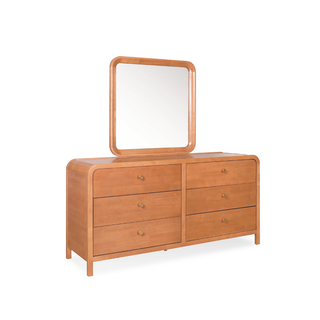 Tommy Wooden Senior Chest of Drawer with Mirror