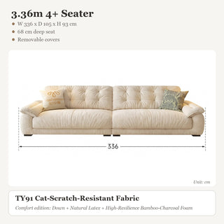 3.36m 4+ Seater