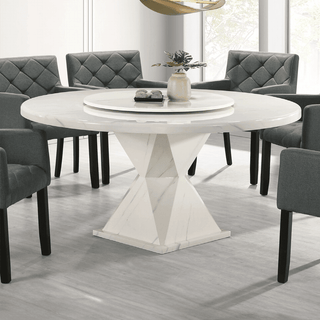 Korra Round Marble Dining Table (150cm)