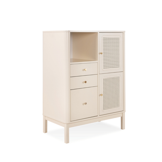 Vorie Wooden Buffet Hutch | Chest of Drawer