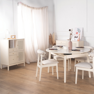 Vorie Wooden Buffet Hutch | Chest of Drawer