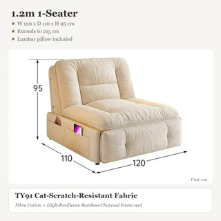 1.2m 1-Seater
