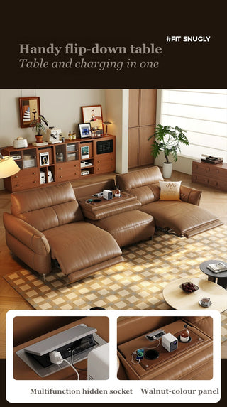 Handy flip-down table