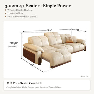 3.02m 4+ Seater · Single Power