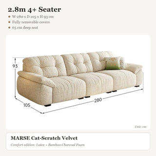 2.8m 4+ Seater