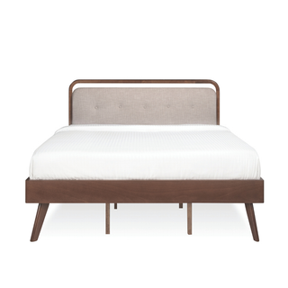Vera Walnut Wooden Bed