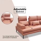 Veymar Fabric Adjustable Backrest Sofa by Esteller (Pet Friendly & Easy Clean)