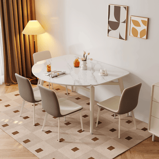 Verilon White Extendable Dining Set by Esteller