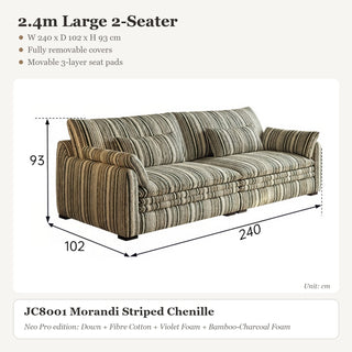 2.4m Large 2-Seater