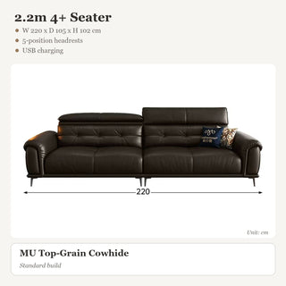 2.2m 4+ Seater