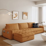 Perlino Fabric Sofa Bed by Esteller (Water Repellent & Pet Friendly)