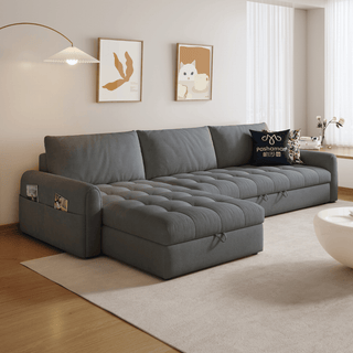 Perlino Fabric Sofa Bed by Esteller (Water Repellent & Pet Friendly)