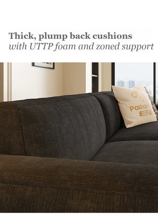 Thick back cushions